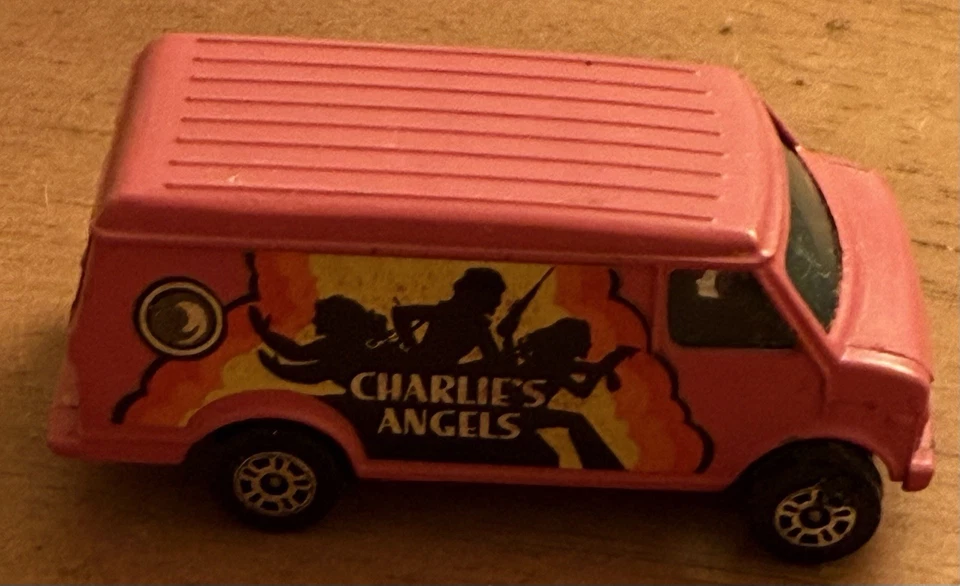Vintage Corgi Juniors "Charlies Angels" Chevrolet Van 1/64 - Image 3 of 4