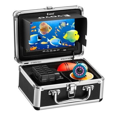 Eyoyo Underwater Fishing Camera 7in LCD 1000TVL 12 IR