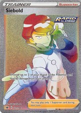 Siebold 221/198 Rainbow Rare Chilling Reign Pokemon Near Mint on eBay