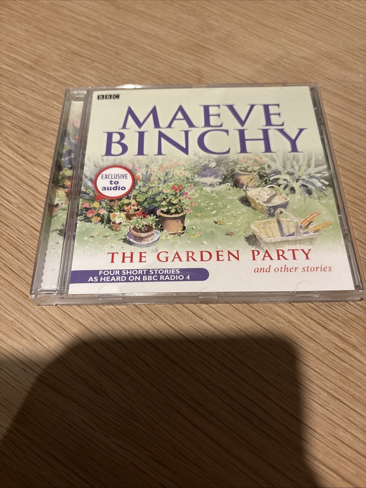 Maeve Binchy - The Garden Party & Other Stories - Audio Book CD  4 Short Stories