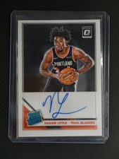 Nassir Little 2019-20 Panini Donruss Optic Basketball Auto Rated Rookie [3hk