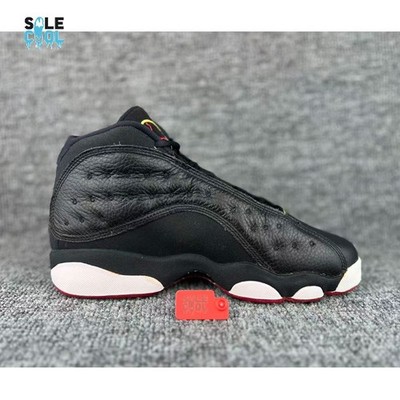 Nike Air Jordan 13 XIII Retro GS Bred Playoffs Black Red Shoes