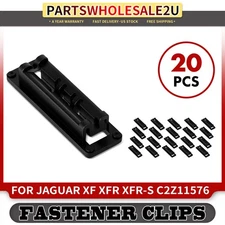 20x 5New 1mm Nylon Headliner Retaining Clip Fastener for Jaguar XF XFR C2Z11576
