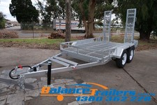 10×6 Heavy Duty Fully Welded Tandem Plant Trailer With Drop Down Ramp ATM 3500KG