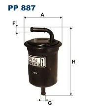 Filtre à carburant Mazda XEDOS 6