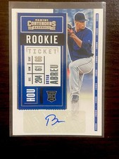 Bryan Abreu 2020 Panini Contenders ROOKIE TICKET AUTO #159 Houston Astros RC