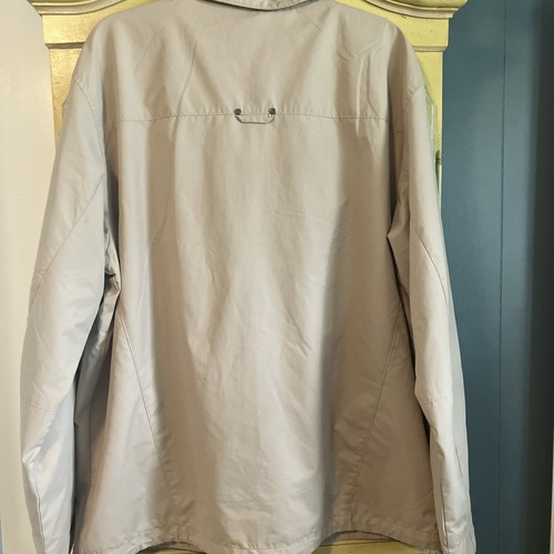 North End Jacket Biege Windbreaker Lightweight Active Leisure Zip Pockets XL Men - Picture 4 of 19