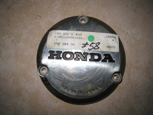 CBX 650 E RC13 Motor deckel Kurbelwellen deckel Abdeckung links cover engine