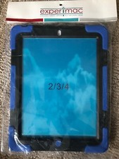 iPad 2/3/4 Protective Case with Multi-position Stand Blue