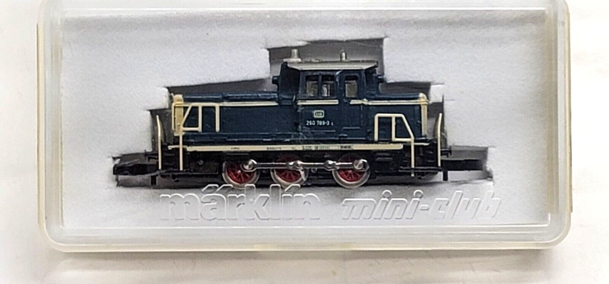Marklin Z 8804 BR 260 789-3 Diesel Loco DB (tested) jewel