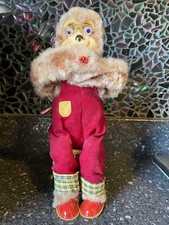vintage Alps Battery Balloon Bowing Monkey