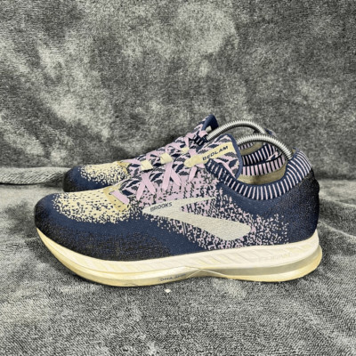 Brooks Bedlam Women's Running Shoes Size 10 Navy Blue Purple