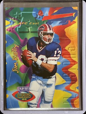 Jim Kelly - 1996 Playoffs Illusions Football #5