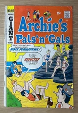 Archie's Pals 'n' Gals #67 Archie Comics Bronze Beach Bikini swimsuit g/vg