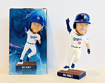Max Muncy 2023 LIGHTNING BOLTS Los Angeles Dodgers Bobblehead SGA