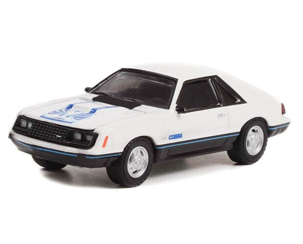 Greenlight 1:64 Ford A.S.S Neu Mustang Cobra Pony Weiß 1979 Hot Hatches 2 2022-image