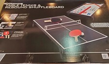 Majik 40" 2-in-1 Flipperz Table Tennis  Rebound Shuffleboard New