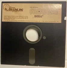 APPLE II DISK FROGGER 5 1⁄4 DISK ONLY UNTESTED SIERRAA ONLINE INC 1981