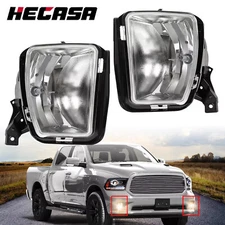 For Dodge Ram 1500 2013-2018 Ram 1500 Classic 19-22 Fog Lights Lamps w/Bulbs Set