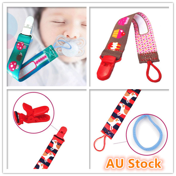 Dummy Clip Pacifier Clips Strap String Chain Toddler Baby Kids