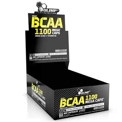 BCAA 1100 Mega Caps   90-240 Kaps- Muskelaufbau, Schutz vor Abbau, Regeneration