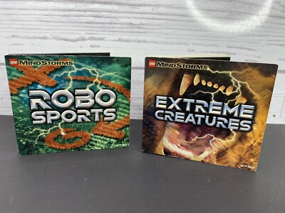 Lego Mindstorm Robo Sports & Extreme Creatures  System Windows 95 cd rom Set