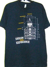 Men's Next Level GA. Institute of Tech T-Shirt Pre-Owned Short Sleeves 