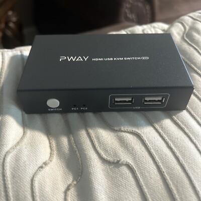 Pway PW-S7201H HDMI KVM Switch 4K Resolution 2 IN 1 OUT HDMI+ KVM SWITCH