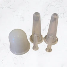 **5 Silicone Cellulite Facial Cupping Set **NEW**