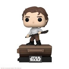 Funko POP! Deluxe: Star Wars Jabba's Skiff - Han Solo Figure