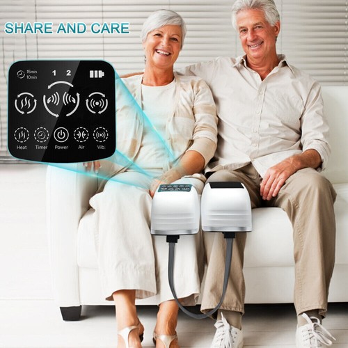 Cordless Infrared Heat Knee Massage Air Pressure Vibration Massager Pain Relief - Picture 11 of 16