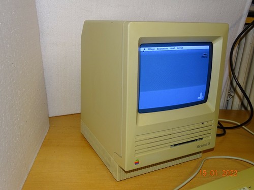 Apple Macintosh SE 1Mbyte RAM, 800k Drive. 20SC HD Platine sehr sauber - Bild 3 von 11