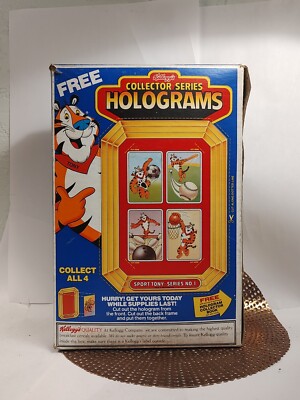 Kellogg's Frosted Flakes Cereal New Box Tony the Tiger Baseball