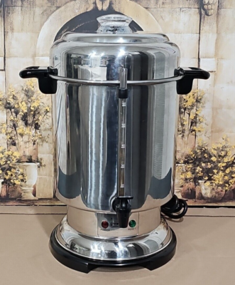 Delonghi Ultimate Coffee Urn 60 Cup Commercial Stainless Steel Maker DCU62  | eBay
