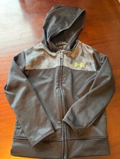 Under Armour zip up sweatshirt size 6