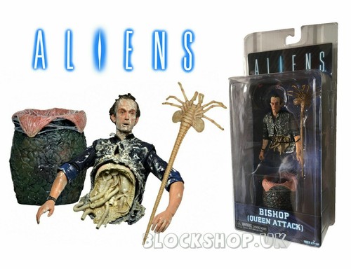 NECA ALIENS - BISHOP QUEEN ATTACK set 