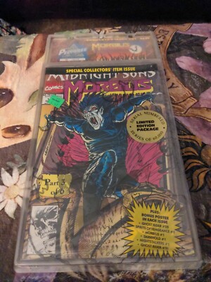 Treat Pedigree Marvel Midnight Sons MORBIUS Living Vampire Sealed 3 Pack