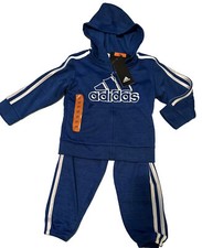 Adidas Boy's Kids' 2-piece Set - BLUE Size 2T  NWT
