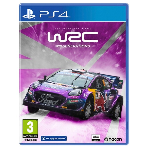 WRC 11 GENERATIONS RALLY GIOCO CORSE CROSS PS4 SPORT ITALIANO GT PLAY STATION 4