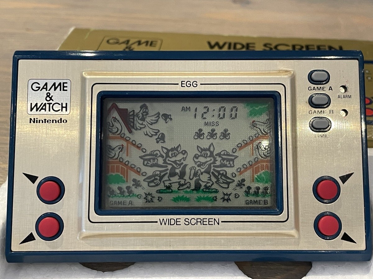 その他 Nintendo GAME & WATCH EGG Nintendo Game & Watch - EGG - Widescreen (EG-26) Unboxing