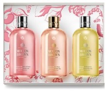 MOLTON BROWN Floral Fruity Collection Body Wash GIFT Set - 300ml x 3ea NEW