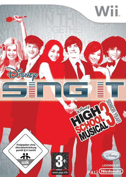 Wii Spiel Disney Sing It - Disney High School Musical 3 - Senior Year #B-image