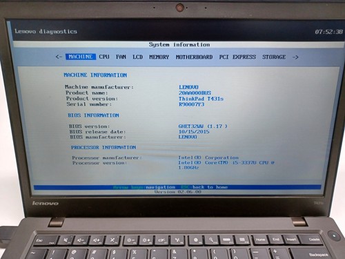 Portátil Lenovo ThinkPad T431s i5-3337U 2 GB sin HD - Imagen 2 de 5