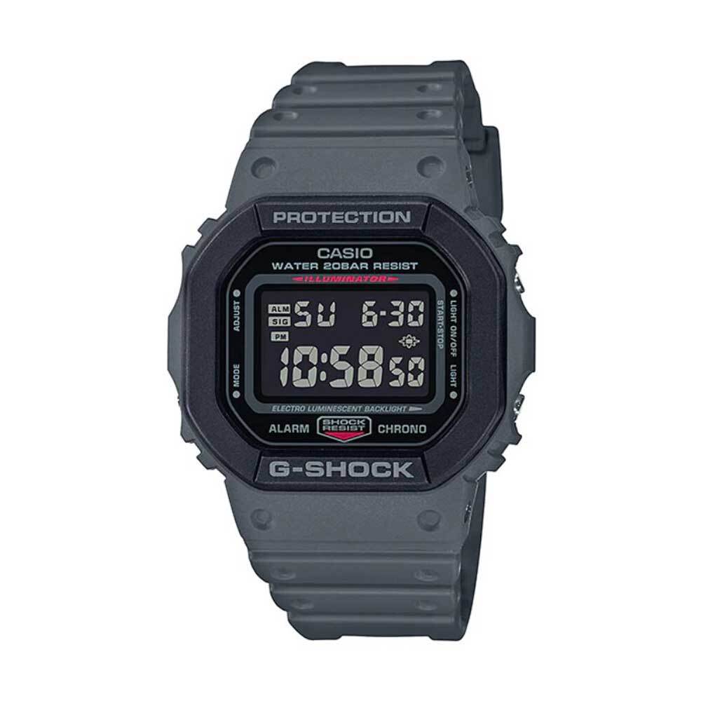 CASIO G-SHOCK DW 5610 SU 美品 グレー Gショック Casio G-Shock DW-5610SU-8D Digital Gray Mens Watch 200M WR