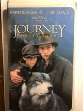 WALT DISNEY THE JOURNEY OF NATTY GANN MEREDIT SALENGER, JOHN CUSACK VHS CLAMSHEL