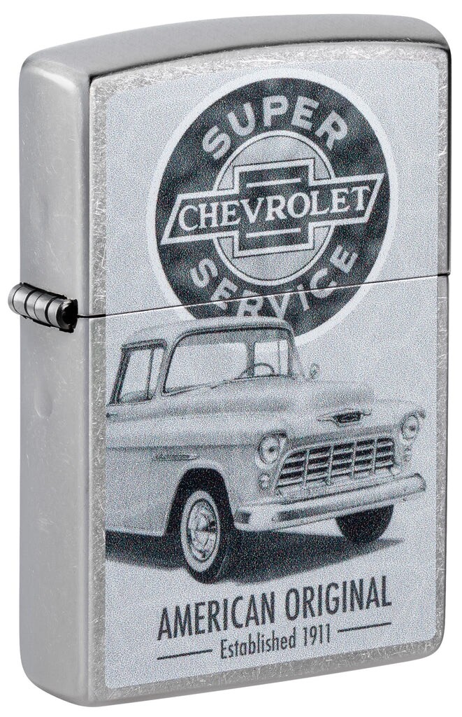 最終値下★ 当時物 CHEVROLET シボレー ZIPPO アメリカ Zippo 48757 Windproof Lighter With Classic Chevy Truck, Chevrolet