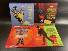 Monty Python Laserdisc Lot Of 4 Holy Grail Flying Circus 4th 7th 12th Laserdisc