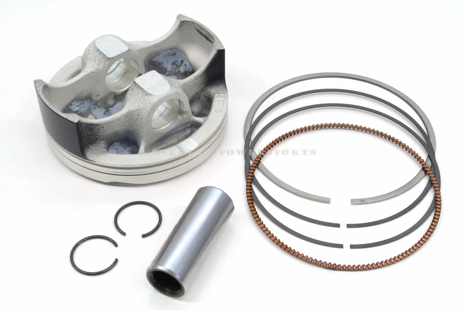 Kit de pistón 08-09 CRF250R extremo superior OEM genuino Honda conjunto anillos pin clips #Y106 Foto 2 de 4