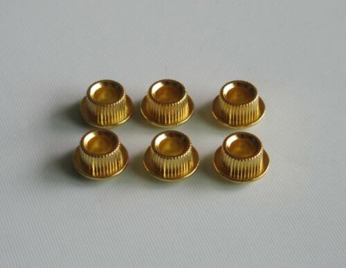 Gold METAL Guitar Conversion Bushings Adapter Ferrules for Vintage Tuning Keys - Picture 1 of 4