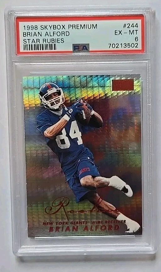 Brian Alford Skybox Premium #244 Star Rubies